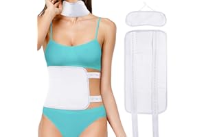 CCKULOOB Castor Oil Pack Kit, Wiederverwendbares Rizinusöl Bio-Packung Set, Baumwoll-Flanell-Kompressionswickel für Leber, hilft beim Schlafen, Bauchmuskeln,verbessert die Durchblutung, Verdauung, Verstopfung