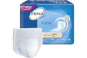 ESSITY TENA 791568 Normal Incontinence Pull-Ups Pant, Medium Size (Pack of 18)