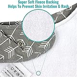 RayMoon Pack of 4 Baby Stoffdruck Baumwolle Dreieckstücher Lätzchen Spucktuch Halstücher - 2