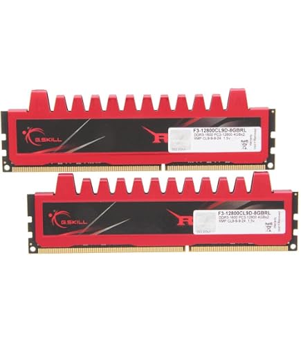 G.Skill XM Series RipJaws X Series 16 Go (kit 2 x 8 Go) DDR3 1600 MHz CL9 - Mémoire PC G.Skill XM Series RipJaws X Series 16 Go (kit 2 x 8 Go) DDR3 1600 MHz CL9 - Mémoire PC