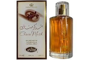 AYAT PERFUMES – Eau de Parfum Choco Musk 50 ml aux Notes de Chocolat au Lait, Musc Blanc, Vanille, Cannelle et Roses – Senteur Arabian Parfum Oriental pour Femme & Homme – Fabriqué à Dubaï