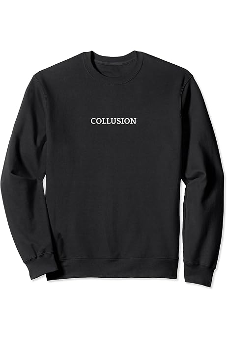 COLLUSION English Word Apparel Pullover Hoodie : Amazon.co.uk: Fashion