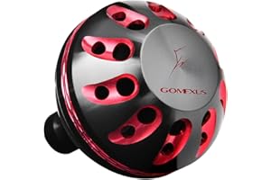 GOMEXUS Power Knob for Shimano Stradic CI4 1000-4000 Daiwa Ballistic EX/LT 1000-4000 Reel Handle Knob Direct, Daiwa Ninja Spinning Drill Fitment Metal 35mm