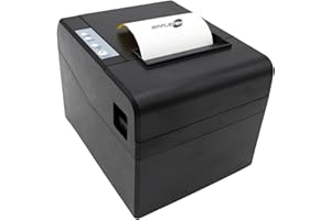 SIMPLETEK – Stampante termica 80mm USB + LAN | ESC/POS | centri scommesse, comande, ricevute | Compatibile Windows 7/10/11 e con cellulari via ethernet