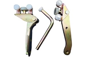 OBLLER Juego de 3 guías de rodillo para puerta corredera Transporter T4 (derecha)