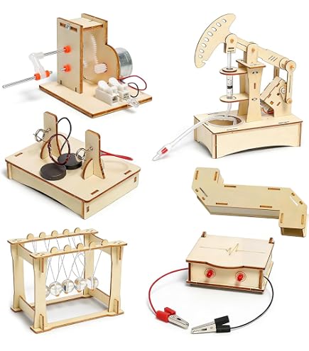 YOOHBERRYS Kit di Costruzione del Motore, Kit Regalo per Adulti per Bambini e Adolescent, Motore di Simulazione con Kit Motore Funzionale, Costruisci Il Tuo Kit di Motore (Blu