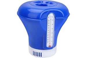 Achort 8 Inch Schwimmender Spender, Chlor Dosierschwimmer, Dosierschwimmer Chlordosierer Pool Chemischen Spender für Innen- und Außenpools, Badewanne (1Stück)