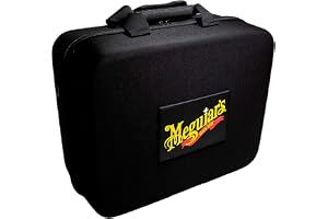 Meguiars svarta mjuka skal bilvårdsfodral för detaljer ST045