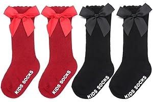 LICHUANUK 2 Paia Calze da Donna Bimba,Papillon Calze da Donna Bimba