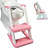 DEANIC Riduttore WC Bambini per Ragazzi E Ragazze, Riduttore Water Bambini Struttura Triangolare, Riduttore WC per Bambini Co