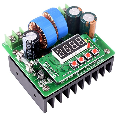 DC Boost Converter, Quimat Digital Control DC 400W 6-40V bis 8-80V Set Spannungsregler mit LED Display Netzteil - 2