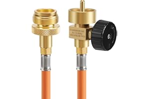 NISHZHU Welding Torch Hose CGA600 1.5M (5Ft) Hose and Belt Hook for MAPP Torch Extension Kit