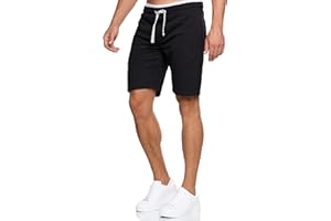 Indicode Hommes Aldrich SweatShorts | Pantalon Court de survêtement à Cordon de Serrage