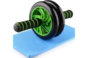 ONEX AB Roller - Ab Trainer Core Workout Kit – Portable Abdominal Wheel Ab Exercise for Men and Women at Home & Gym - Non-Slip Rubber Handles for Safe Workouts