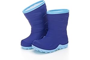 EUXTERPA Thermo Wasserdichte Kinder gummistiefel Anti-Rutsc Mädchen Stiefel Junge Warme Schuhe