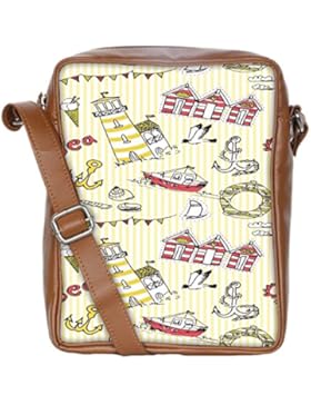 Snoogg , Damen Umhängetasche mehrfarbig multi
