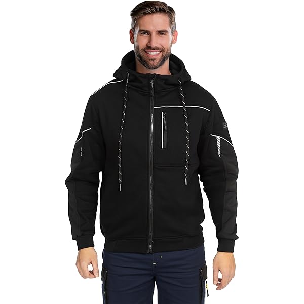 Carhartt Work In Progress Fleecejack met ritszakken, model 'PRENTIS