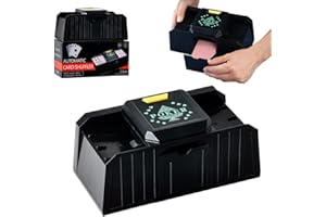Dhqkqg Automatischer Kartenmischer, Vollautomatischer Kartenmischer 1 2 Decks, Kartenmischmaschine Elektrische, Usb Batteriebetriebener Elektrischer Mischpult, Für Home Party Club Bridge Pokerspiele