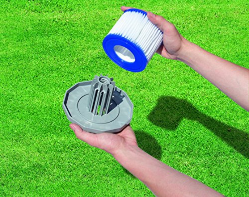 6x Bestway Filterkartusche Poolfilter Filter Ersatzfilter Lay-Z-Spa Gr. 6 58323 - 4