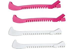 Mixxiula 2 par skridskoåkning skridskor, justerbara skärbara ishockeyskridskor, skydd, skridskoskydd, tillbehör för barn och
