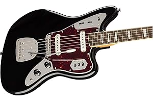 Squier by Fender Classic Vibe 60s Jazzmaster Electric Guitar Black Regular Size Jaguar
