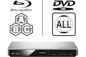 Panasonic DMP-BDT280EB Smart 3D 4K Upscaling ICOS Multi Region All Zone Code Free Blu-ray Player. Blu-ray zones A, B and C, DVD regions 1-8. YouTube, Netflix etc. HDMI output. HDD Playback