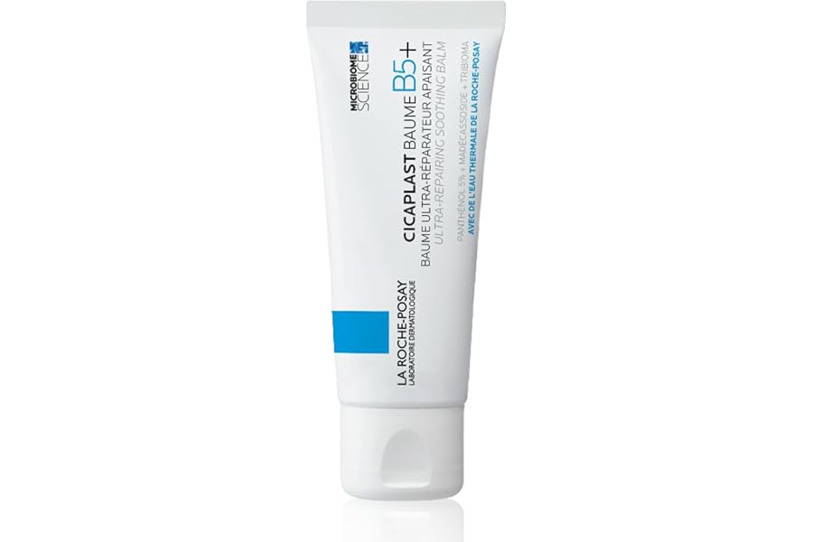La Roche Posay Bálsamo Calmante Reparador, Alivia la Piel Irritada, Reduce Marcas, Enriquecido con vitamina B5+y Manteca de K