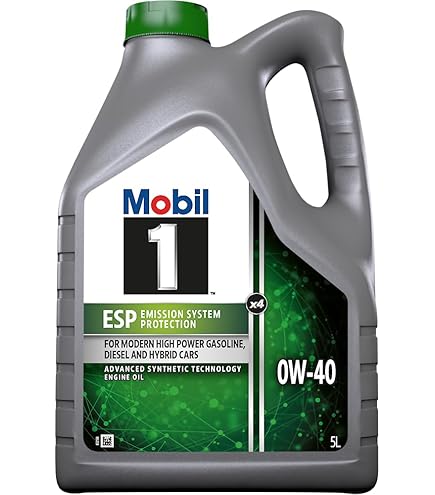 MOBIL Olio motore 1 0W-40 Olio 5 L : Amazon.it: Auto e Moto