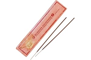 Bodhi® Premium Buddha Devotion kadzidełka, z Nepalu, 100% naturalne i ekologiczne, 15 sztuk