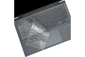 MUBUY-GOL Housse de clavier ultra fine pour ASUS ZenBook 14X OLED UX3404 UX3405, ZenBook 14 Q425 Q415 Q410VA Q420 Q420VA, ZenBook Flip 14 OLED UP3404, ZenBook Pro UX6404 35,6" Disposition américaine de