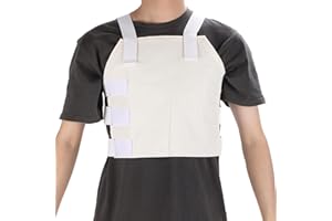 Luqeeg Sternum Support Brace, Sternum and Thorax Support Chest Brace for Men and Women, Broken Rib Belt Chest Support Brace for Brocken Fractured, Dislocated Cracked Ribs, Open Heart Surgery Recovery