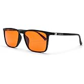 UVtech SLEEP-3R 100% Blue Light Filter &amp; Green Light Filter Red Glasses Computer Glasses PC Gaming Bluelight UV Filter Blue L