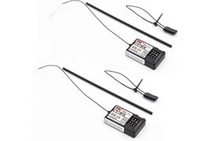 ERYUE Empfänger,2pcs FS-A3 AFHDS2A 2.4G 3CH Empfänger für GT2E gt2g Sender
