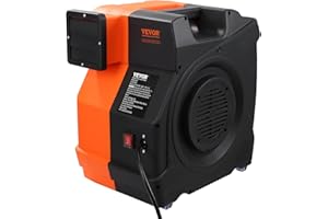 VEVOR Luftgebläse, 1100 W kommerzielles Hüpfburg-Gebläse, 1,5 und 1,7 PS, 3100 U/min Geschwindigkeit, aufblasbares elektrisches Gebläse für Hüpfburg, Wasserrutsche im Freien