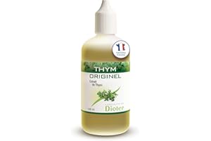 Dioter Thym Originel – Extrait concentré de Thym 100 ml, Sans Alcool, 100% Naturel – Soutien Respiratoire & Immunité