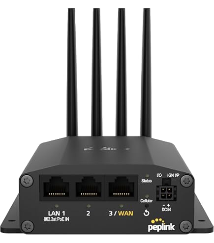 ルーター・ネットワーク機器 PEPwave MAX cellular router Pepwave MAX BR1 Mobile Multi-WAN Router (MAX-BR1-AE-T) - Buy