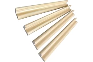 FACYNDE Lot de 4 plateaux de domino en bois pour dominos - Pour les dalles, le train mexicain, le mahjong, les enfants, les personnes âgées, les adultes, les joueurs professionnels