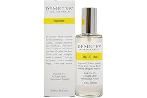 DEMETER Sunshine Eau de Cologne Unisex – 4 oz Colonia Spray