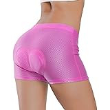 Santic Mutande Ciclismo Donna,Pantaloncini Bici Donna,Pantaloncini Ciclismo Imbottiti per Donna