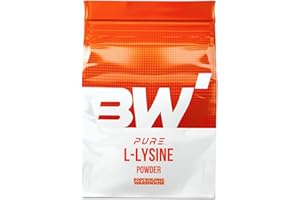 Bodybuilding Warehouse, Pure L-Lysine Powder - Collagen Boost & Joint Support - Unflavoured 250g