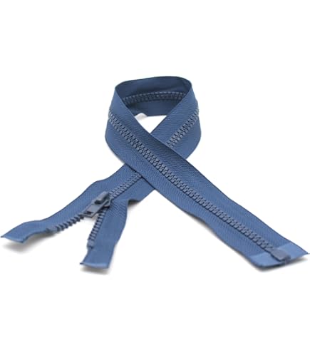 Lot De 7 Fermetures Éclair Spirale N°5 Séparables 85 Cm - 7 Couleurs (Bleu, Rouge, Noir, Blanc...) - DIY Couture