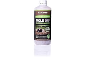 karlsten Mole Repellent Granules 600g – Natural Mole Deterrent for Lawns, Gardens, and Yards – Effective Anti-Digging Pest Control – Powerful Mole Removal Solution – Long-Lasting Results.