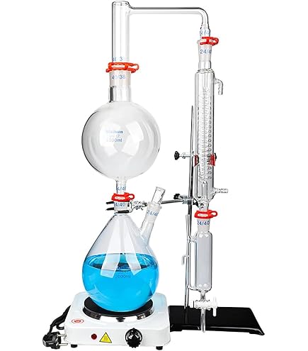 Séparateur D'Huile Essentielle En Verre Laboratoire 150mm - Joint 24/29 Pour Distillation
