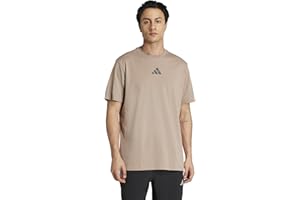 adidas Mężczyźni CLIMACOOL CAMO TRAINING GRAPHIC T-SHIRT, chalky brown, M