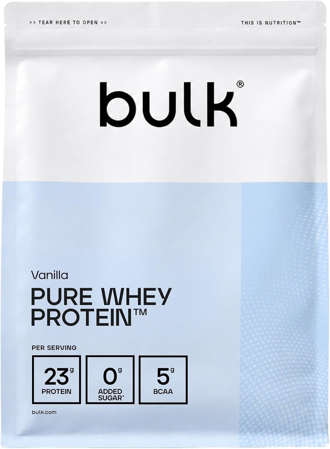 Prise en Main & Utilisation au Quotidien : Bulk Pure Whey Protein Powder Vanilla 1kg 23g