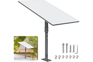 EDUP LOVE EDUP Support vertical Starlink Gen 3, kit de montage Starlink pour lave-vaisselle Gen3, support de poteau Starlink, kit de support Starlink en acier inoxydable, adaptateur de tuyau intégré, kit