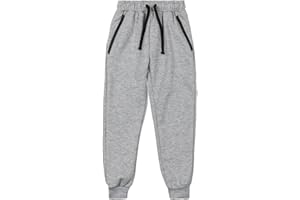 GO&WIN Alphadventure - Pantalón Chándal Niño, Pantalón de Deporte Espartaco | Colores Azul y Gris | Tallas de 6 a los 14 años.