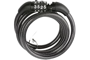 YEEKIDAIJ Combination Lock Safety Chain Lock Detachable Cycling Lock for Bike and Motorcycle and Gate Fence