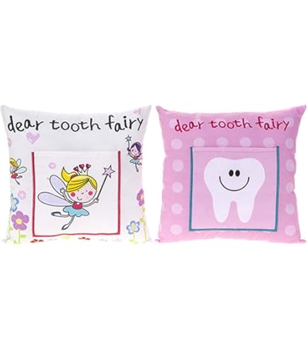 Bustine Fatina Dei Denti - Set Da 16 Bustine Per Denti Da Latte - Colore Blu O Viola - Foto 5