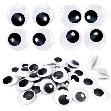 PandaHall 2 Paar 32mm Realistische Menschliche Augen Große Acrylhohle